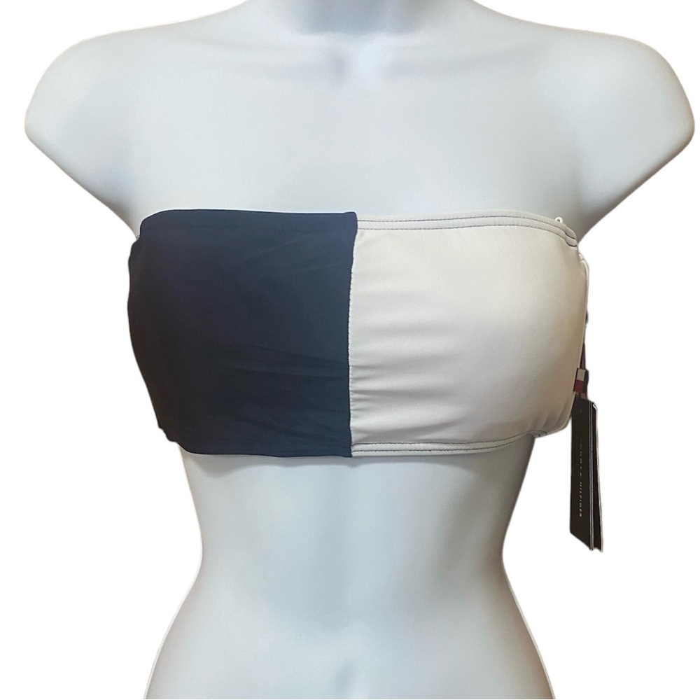 NWT Tommy Hilfiger Colorblocked Swim top